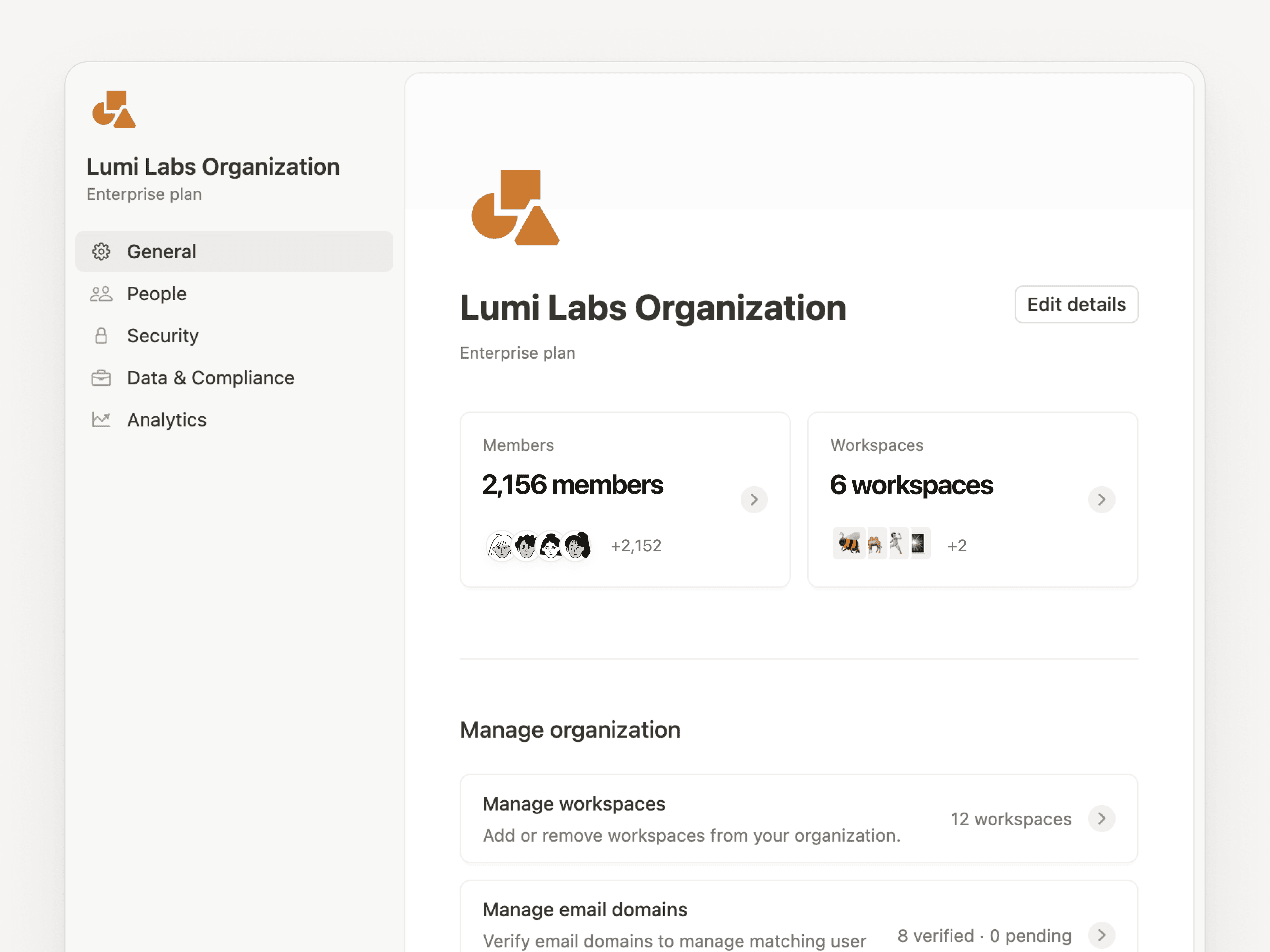 Controles a nível organizacional