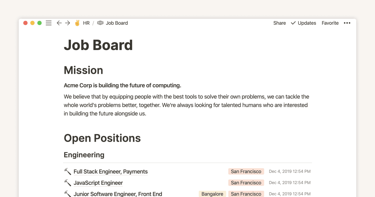 Crie um site com o Notion em segundos, sem precisar de código
