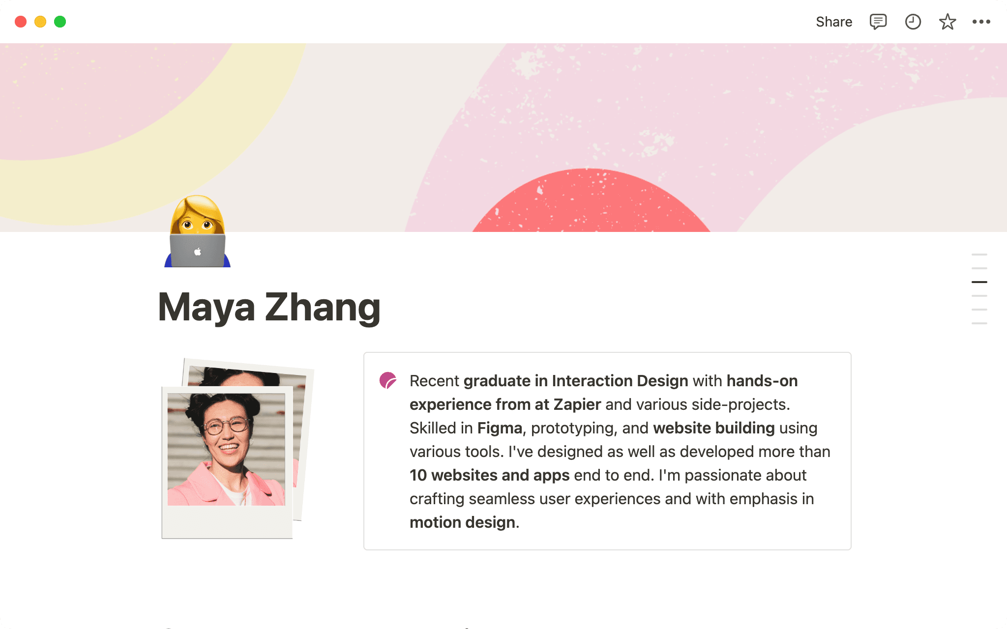 Publique qualquer coisa com apenas alguns cliques.