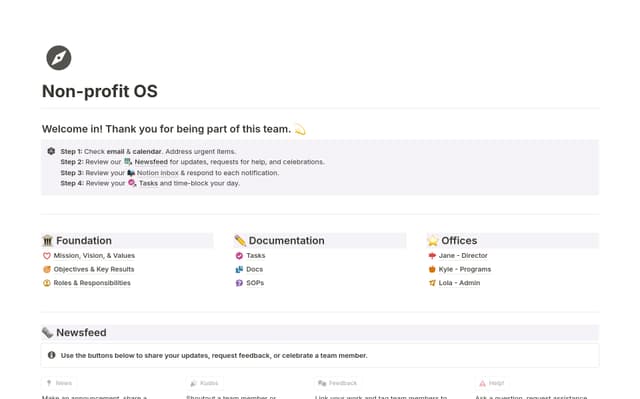 Non-profit Management